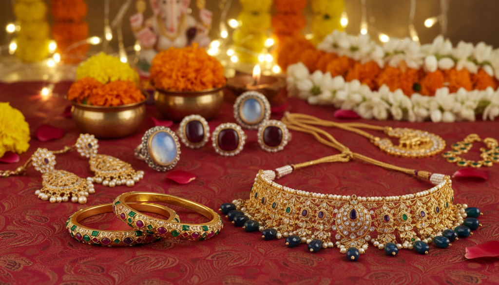 Choosing jewellery based on event timing