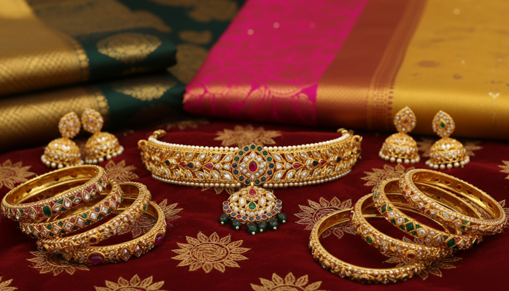 Indian Jewellery for Diwali and Weddings